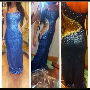 La femme dress size 00