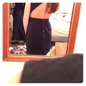 Neuw Luna Cutout-Back Mini Dress