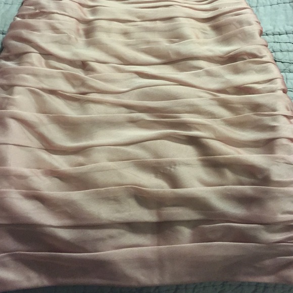 Strapless pleated bridesmaid dress - Picture 3 of 4