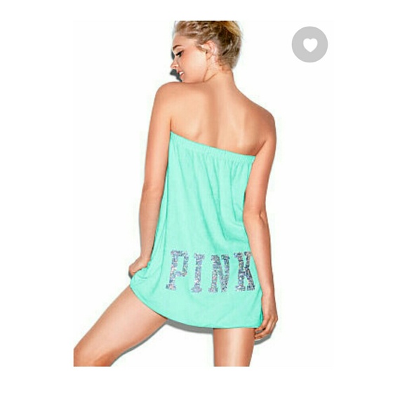 VS Pink Spa Bath Towel Wrap - Seabreeze !