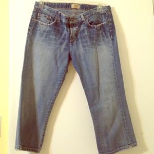 Bke cropped denim pants Sz 31