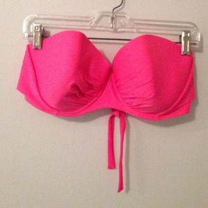 multi-way pink bathing suit