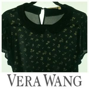 Vera Wang Sheer Top