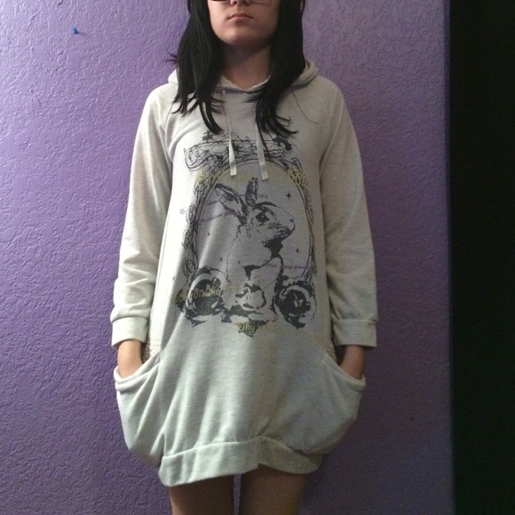 Bunny dress hoodie