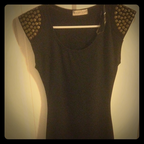 Studded black mini dress ✨ Make an offer!!
