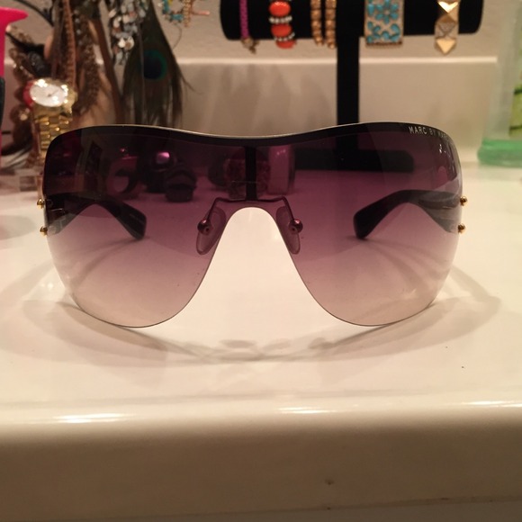 Marc By Marc Jacobs Shield Sunglasses main image 4