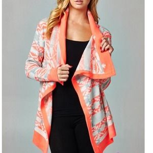 Neon pink Aztec sweater 3xl