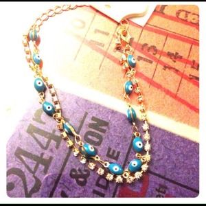 Evil eye bracelet