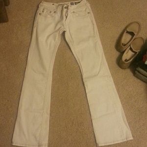 White Miss Me Jeans