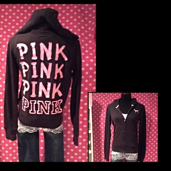 🚫SOLD 🚫 VS PINK pink pink pink hoodie sz M