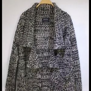 Bershka Long sweater coat