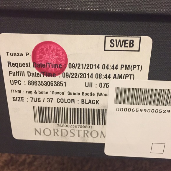 Rag & Bone Devon suede booties - Picture 3 of 3