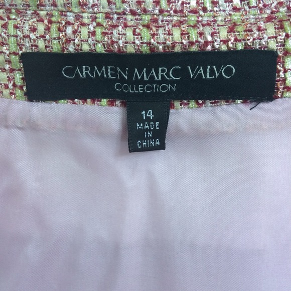Carmen Marc Valvo Collection Cropped Jacket - Picture 4 of 4