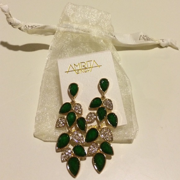 Amrita Singh chandelier earrings