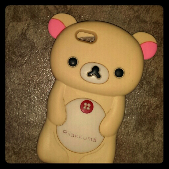 Iphone 5/5s rubber bear case