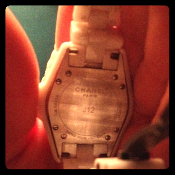 Back of Chanel Watch