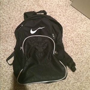 Black Nike backpack