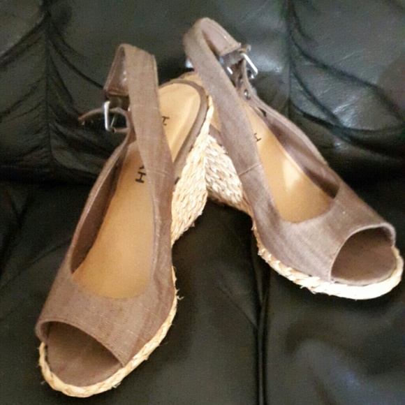 Barely worn wedges