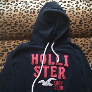 Navy blue pullover hoodie from hollister 💕