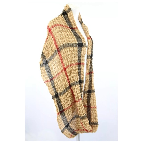 Plaid Infinity Scarf - Picture 4 of 4