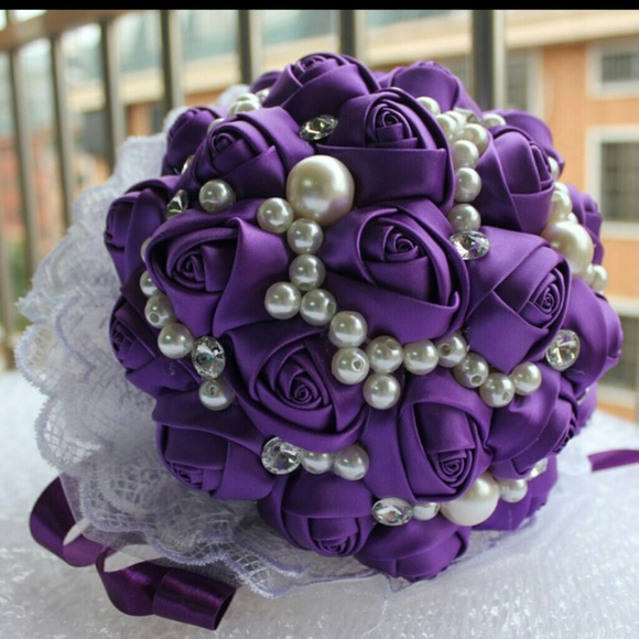 Purple bouquet -custom made