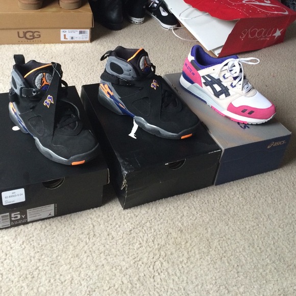 Jordan 8s & Asics ! Best offer , I prefer 🅿️🅿️