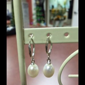 Sterling Silver and Pearls SOLD OUTSIDE