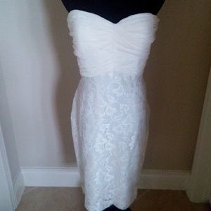Ralph lauren lace dress- 10 -ivory