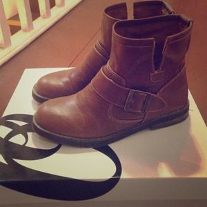 Tan Booties 🚫SOLD🚫