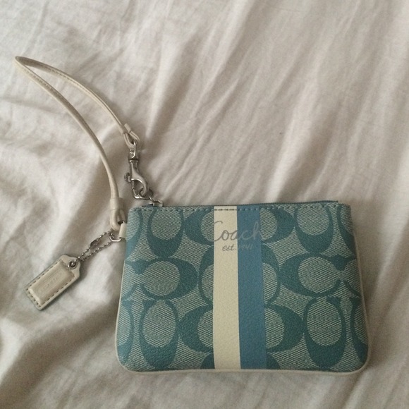 Authentic coach wristlet