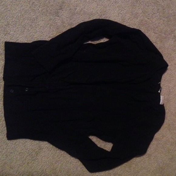 Black cardigan