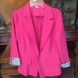 Hot Pink Blazer