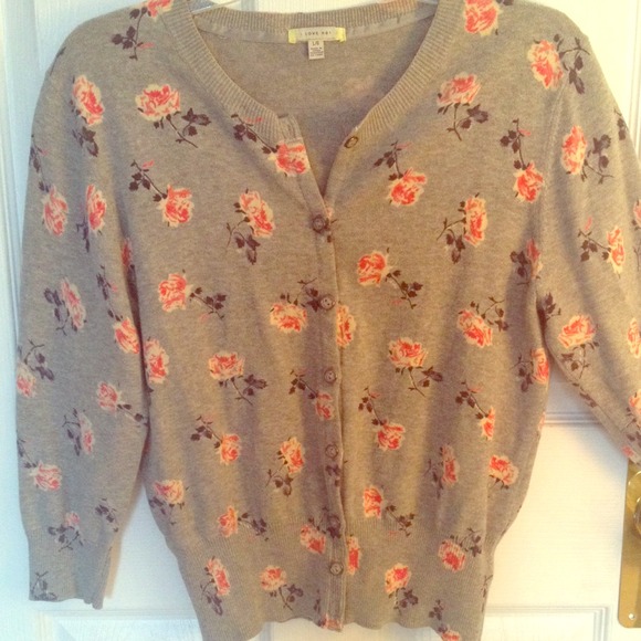 Floral Cardigan!