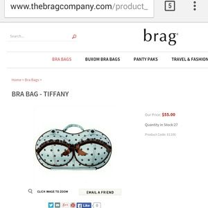 Bra bag - Tiffany