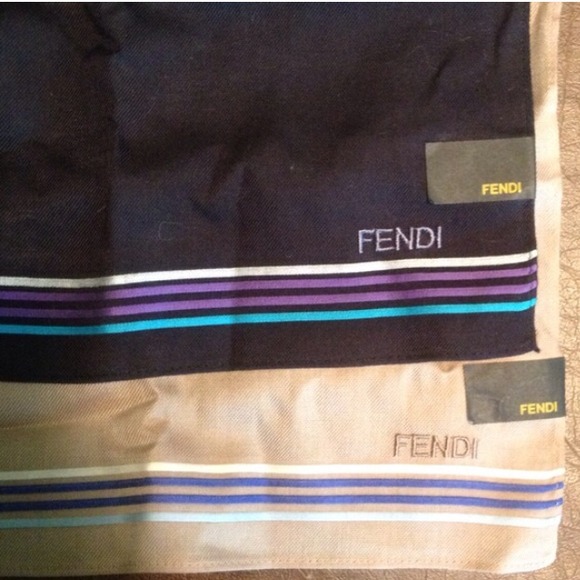 Black Fendi scarf