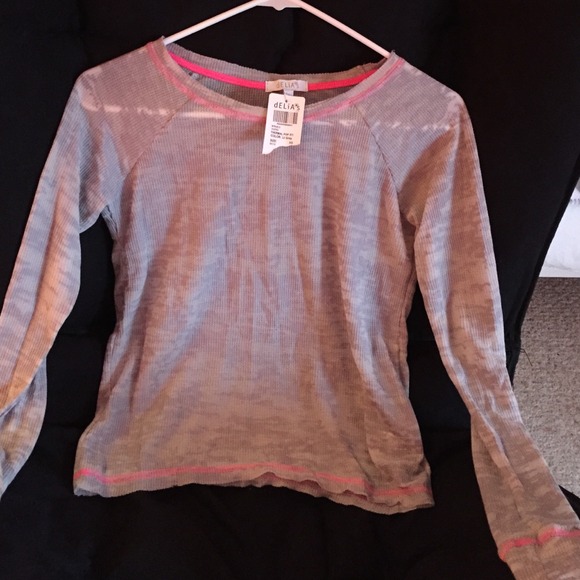 Thermal Light Gray Long Sleeve Shirt