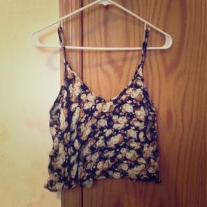 Floral Crop Top