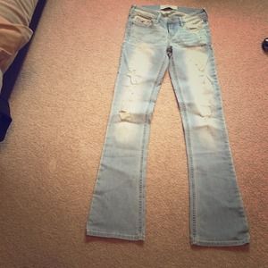 Hollister boot cut jeans