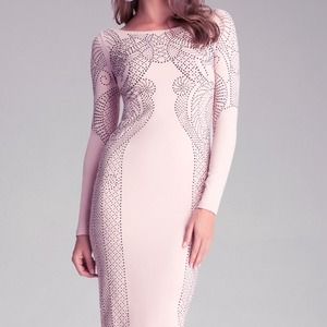 A bebe embellished dress