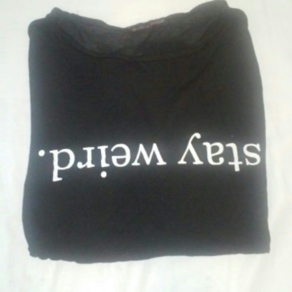 Brandy Melville Top Stay Weird