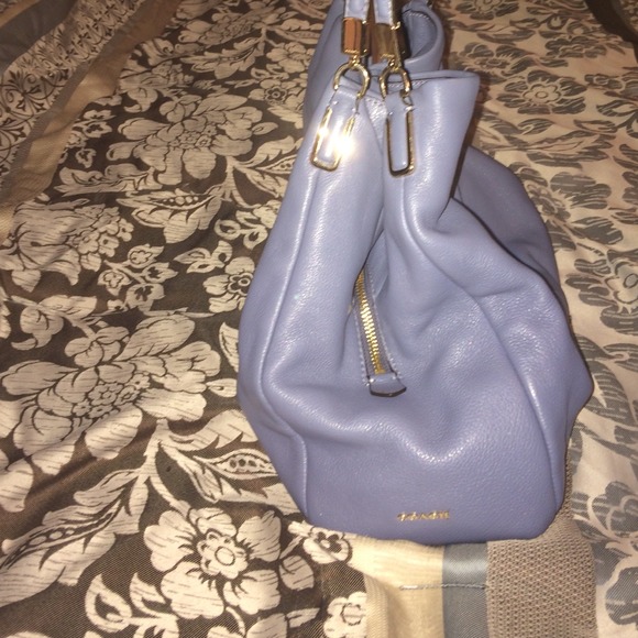 Baby blue coach bag
