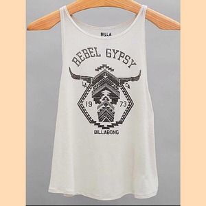 Billabong 🌊 Rebel Gypsy Tank Top Shirt. NEW!