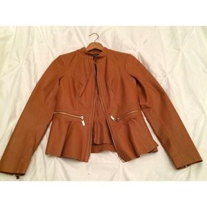 Bebe 100% Authentic Leather Jacket
