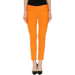 Ralph Lauren Jeans Co. Orange Denim Crop Pants