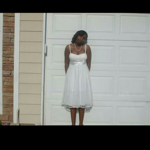 White Dress....Perfect for a semi formal event