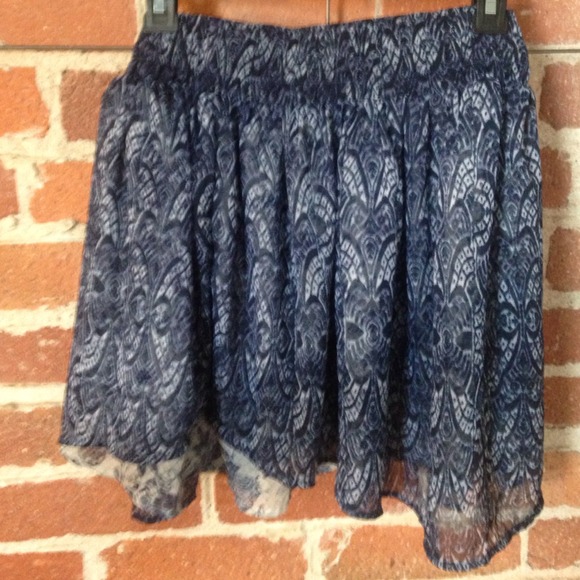 Cute blue skirt