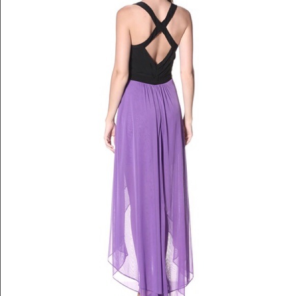 Hailey by Adrianna Papell High Low Dress. - Picture 2 of 4