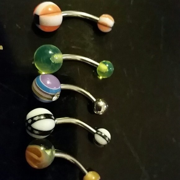 New Belly Button Rings (10 of them) - Picture 3 of 3