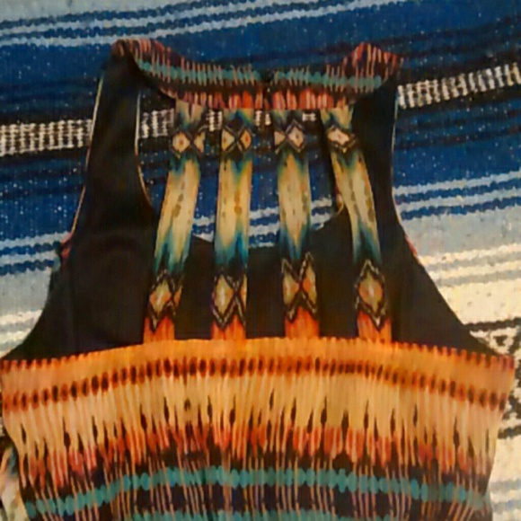 Multicolored dress - Picture 3 of 3