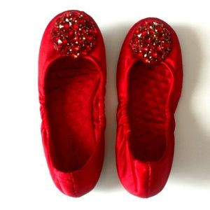 Foldable Red Flats